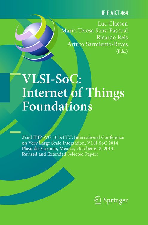 Produktbild: VLSI-SoC: Internet of Things Foundations