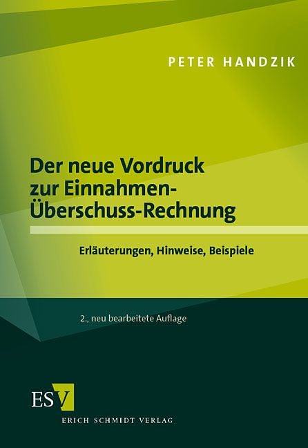 Produktbild: Der neue Vordruck zur Einnahmen-&Uuml;berschuss-Rechnung