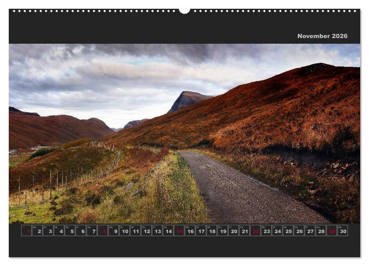 Produktbild: Schottland Panoramen (Wandkalender 2026 DIN A2 quer), CALVENDO Monatskalender