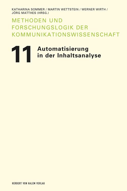 Produktbild: Automatisierung in der Inhaltsanalyse