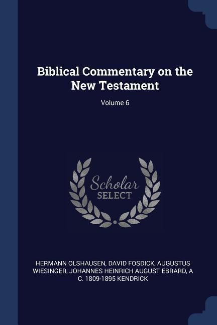 Produktbild: Biblical Commentary on the New Testament; Volume 6