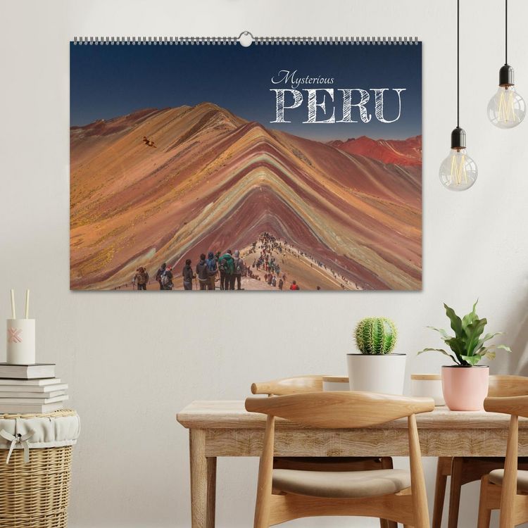 Produktbild: Mysterious Peru (Wall Calendar 2026 DIN A2 landscape), CALVENDO 12 Month Wall Calendar