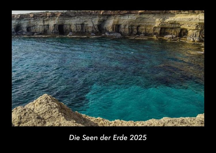 Produktbild: Die Seen der Erde 2025 Fotokalender DIN A3