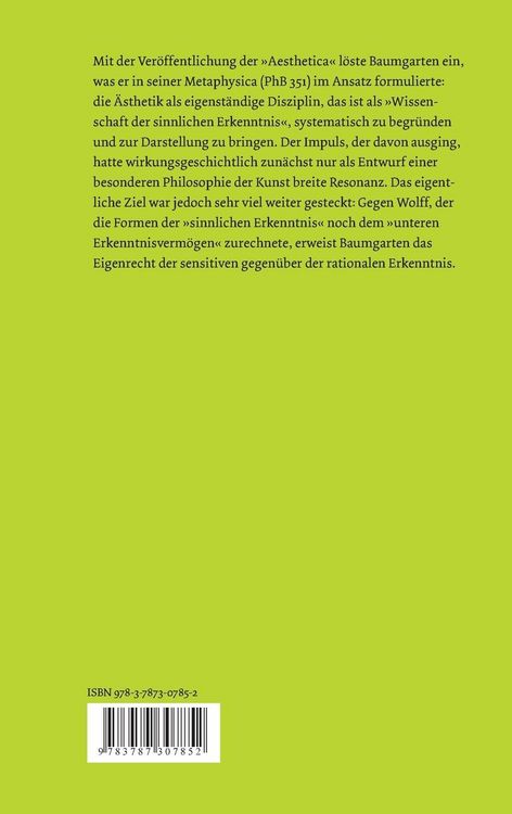 Produktbild: Theoretische &Auml;sthetik