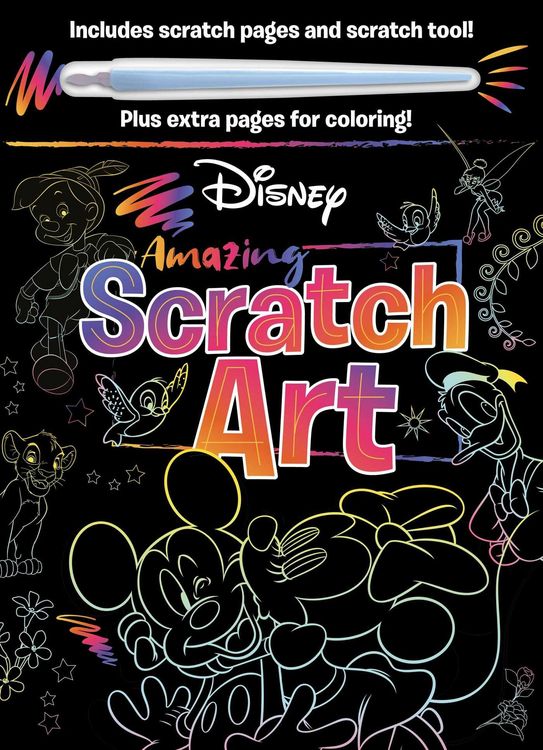 Produktbild: Igloobooks: Disney - Amazing Scratch Art
