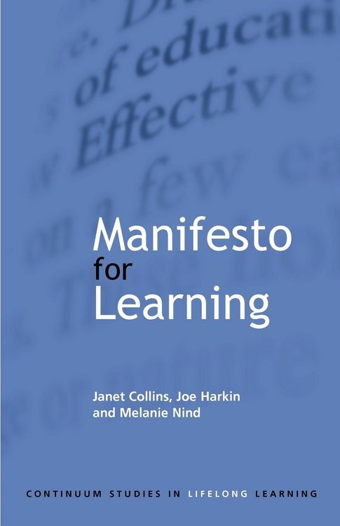 Produktbild: Manifesto for Learning