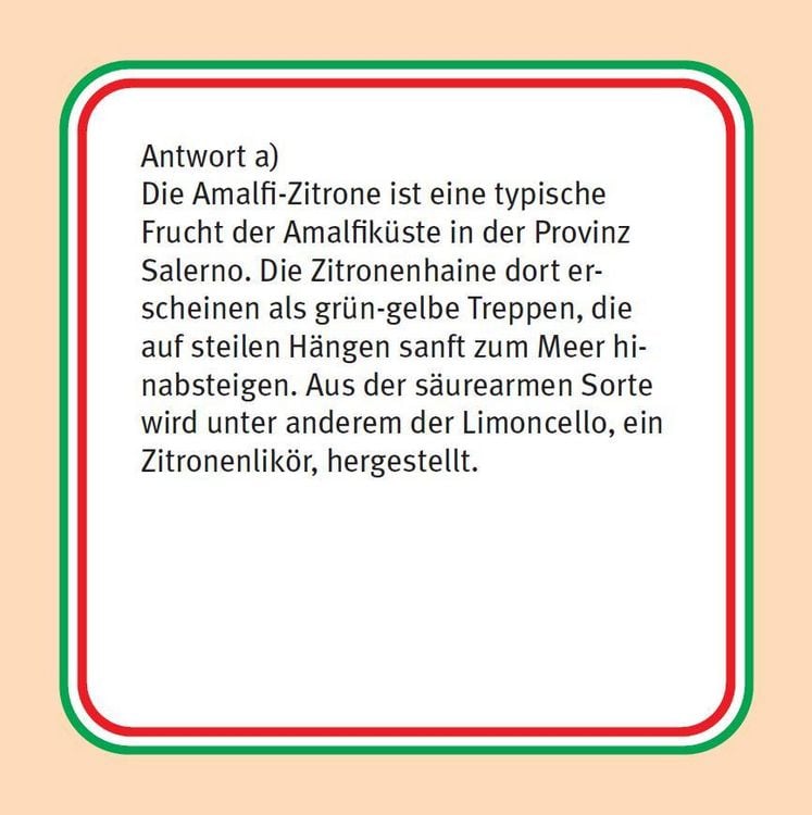 Produktbild: Das Italien-Quiz