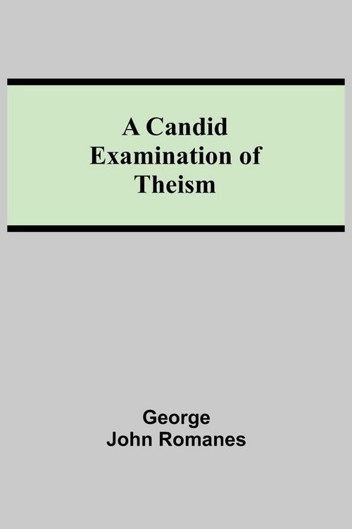 Produktbild: A Candid Examination of Theism