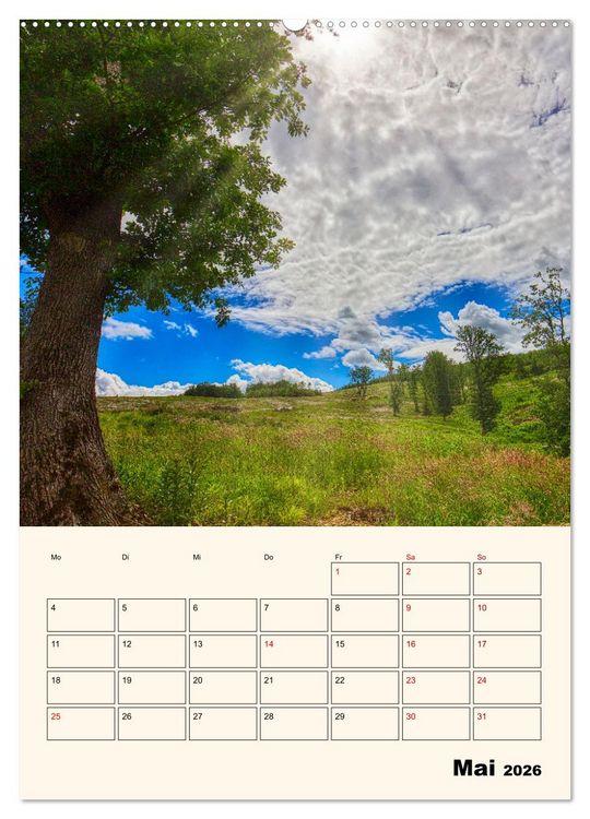 Produktbild: Deutschland. Deutsche Lande, vielf&auml;ltig und bunt (hochwertiger Premium Wandkalender 2026 DIN A2 hoch), Kunstdruck in Hochglanz