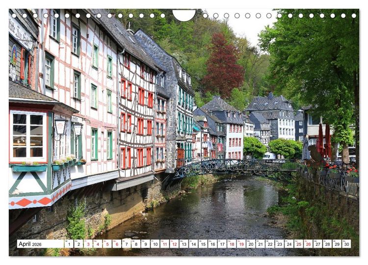 Produktbild: Liebenswertes Monschau (Wandkalender 2026 DIN A4 quer), CALVENDO Monatskalender