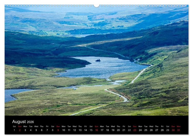 Produktbild: Skye - Scottish islands (High Quality Premium Wall Calendar 2026 DIN A2 landscape),CALVENDO 12 Month Wall Calendar