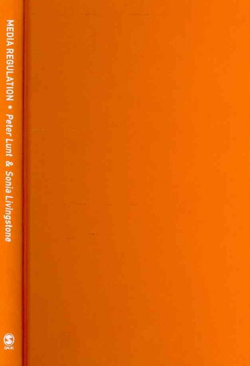 Produktbild: Lunt, P: Media Regulation
