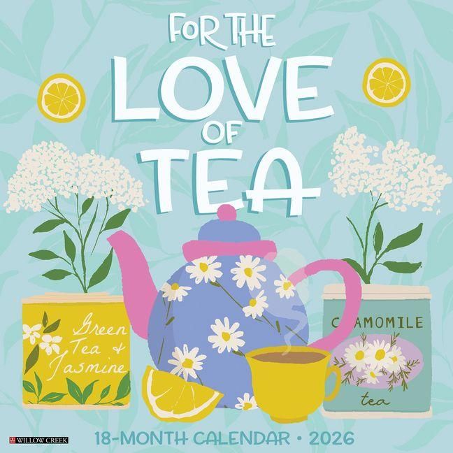 Produktbild: For the Love of Tea 2026 Wall Calendar