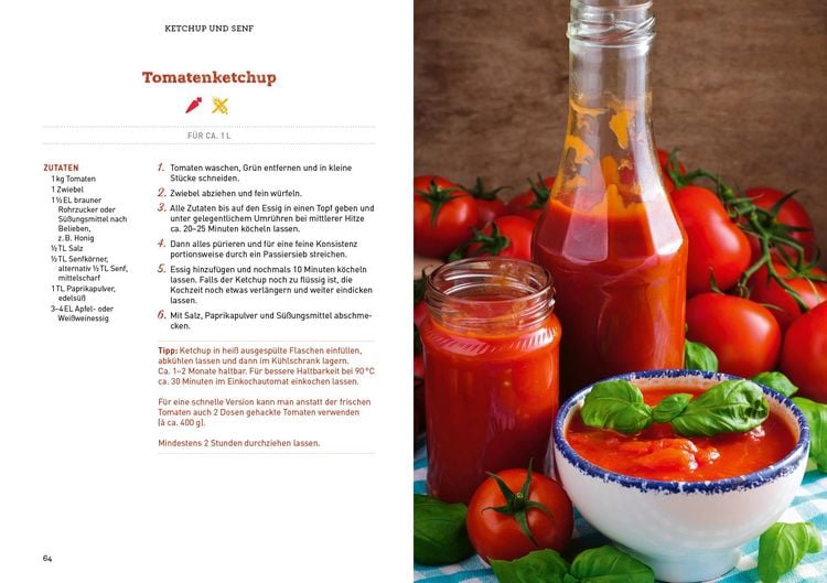 Produktbild: So&szlig;en, Dips und Marinaden zum Grillen