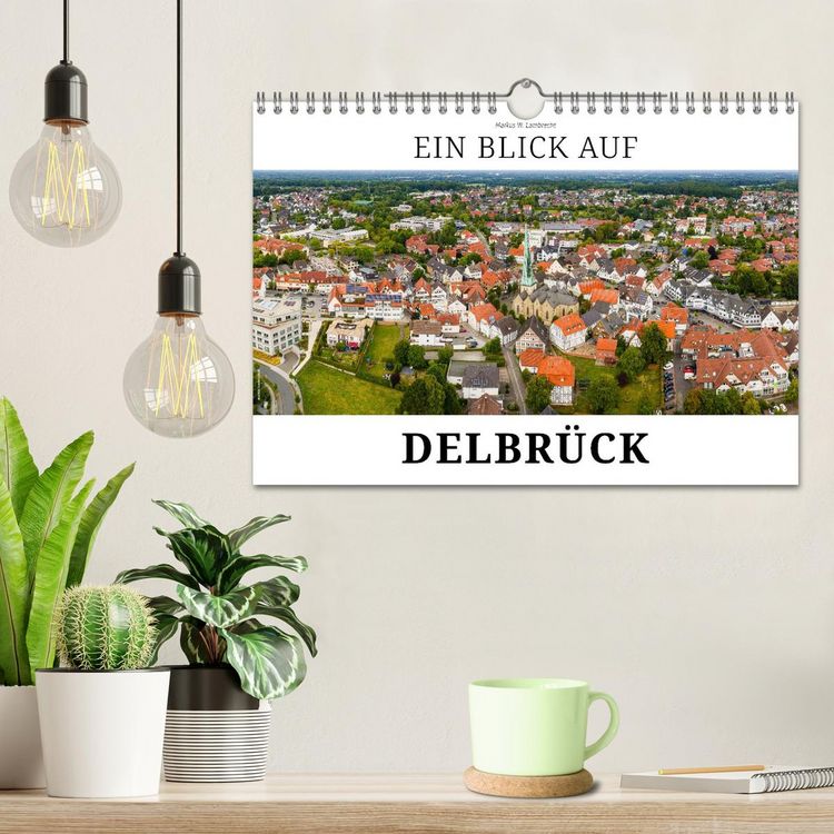 Produktbild: Ein Blick auf Delbr&uuml;ck (Wandkalender 2026 DIN A4 quer), CALVENDO Monatskalender