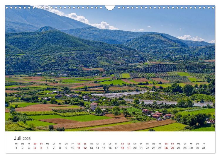 Produktbild: Albanien. Eine Entdeckungsreise. (Wandkalender 2026 DIN A3 quer), CALVENDO Monatskalender