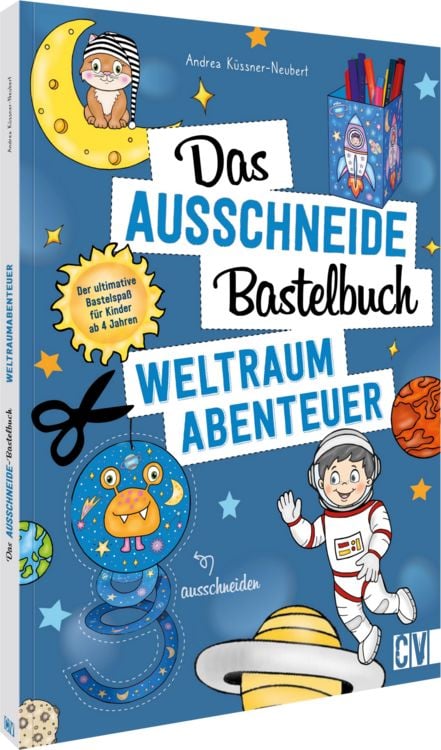 Produktbild: Das Ausschneide-Bastelbuch &ndash; Weltraumabenteuer