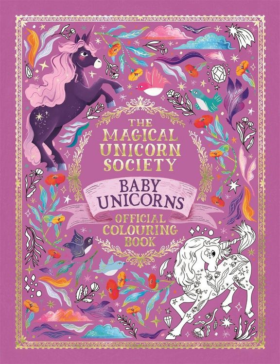 Produktbild: The Magical Unicorn Society Official Colouring Book: Baby Unicorns