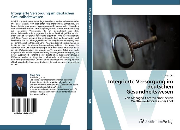 Produktbild: Integrierte Versorgung im deutschen Gesundheitswesen