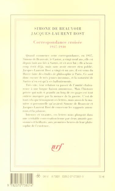 Produktbild: Correspondance crois&eacute;e, 1937-1940