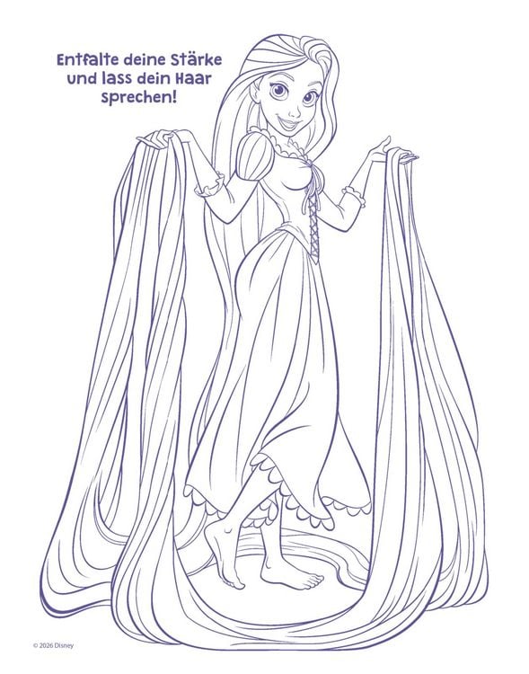 Produktbild: Disney Prinzessin: Mein Magnet-Malbuch