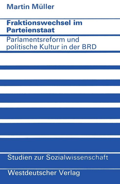 Produktbild: Fraktionswechsel im Parteienstaat
