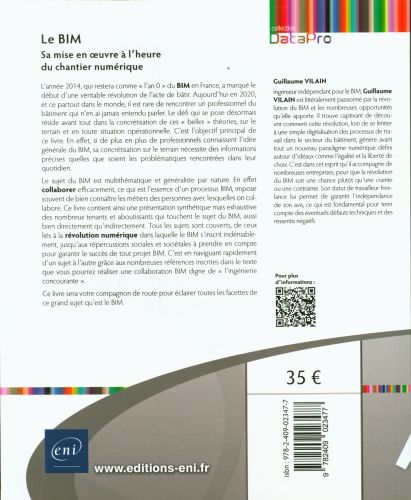 Produktbild: Le BIM : sa mise en oeuvre &agrave; l'heure du chantier num&eacute;rique