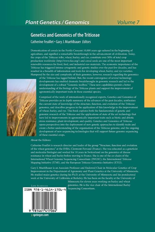 Produktbild: Genetics and Genomics of the Triticeae