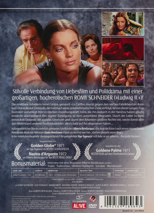 Produktbild: La Califfa (Romy Schneider) (Filmjuwelen)
