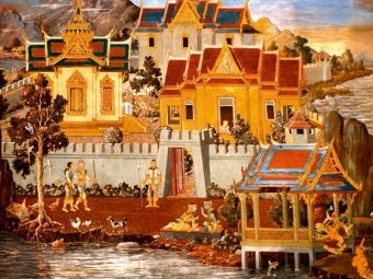 Produktbild: CALVENDO Puzzle K&ouml;nigshaus von Ayuthaya | 1000 Teile Lege-Gr&ouml;&szlig;e 64x48cm Foto-Puzzle f&uuml;r gl&uuml;ckliche Stunden