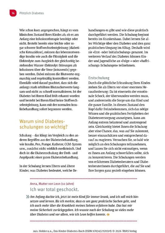 Produktbild: Das Kinder-Diabetes-Buch