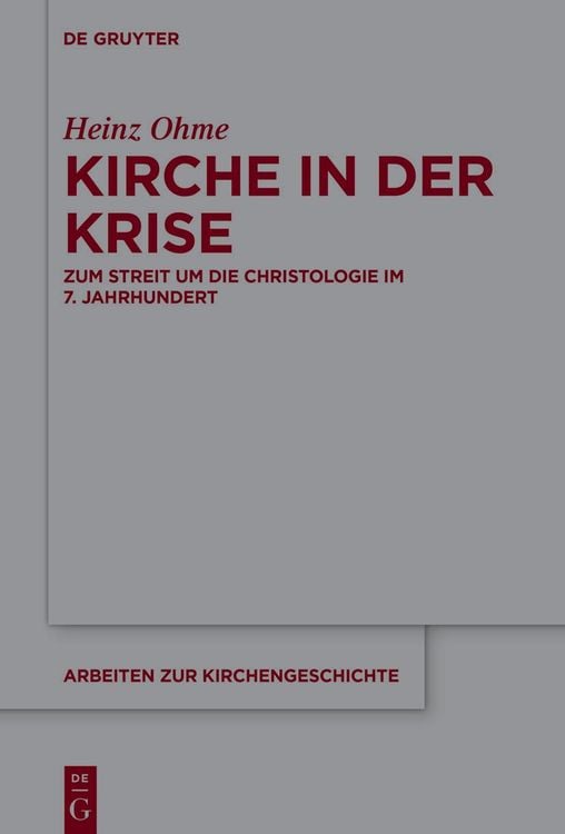 Produktbild: Kirche in der Krise