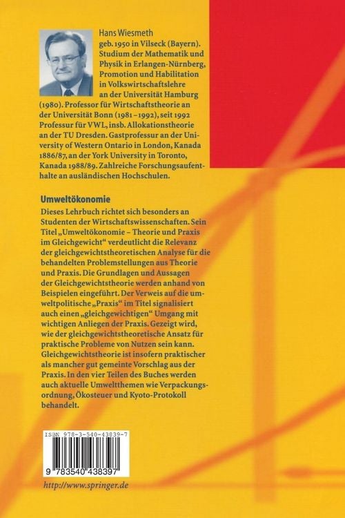 Produktbild: Umweltökonomie