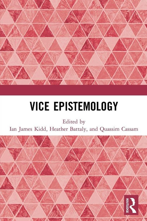 Produktbild: Vice Epistemology