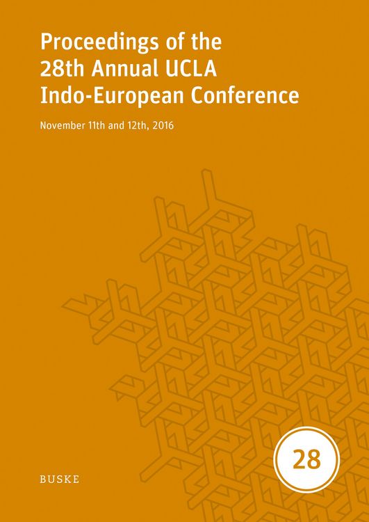Produktbild: Proceedings of the 28th Annual UCLA Indo-European Conference