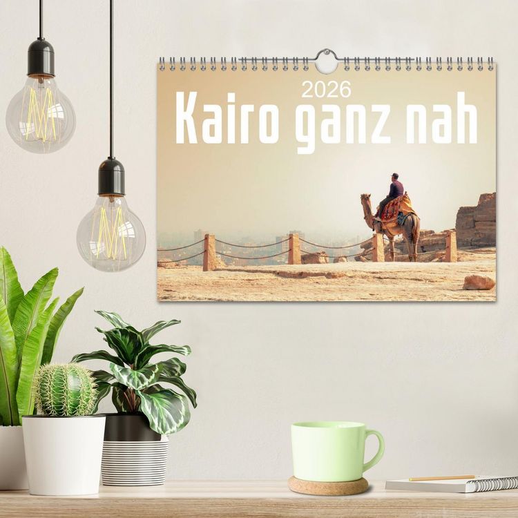 Produktbild: Kairo ganz nah (Wandkalender 2026 DIN A4 quer), CALVENDO Monatskalender