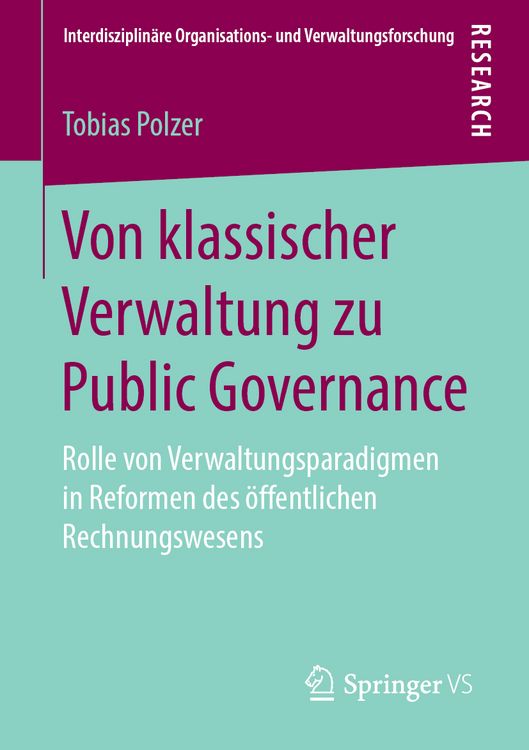 Produktbild: Von klassischer Verwaltung zu Public Governance