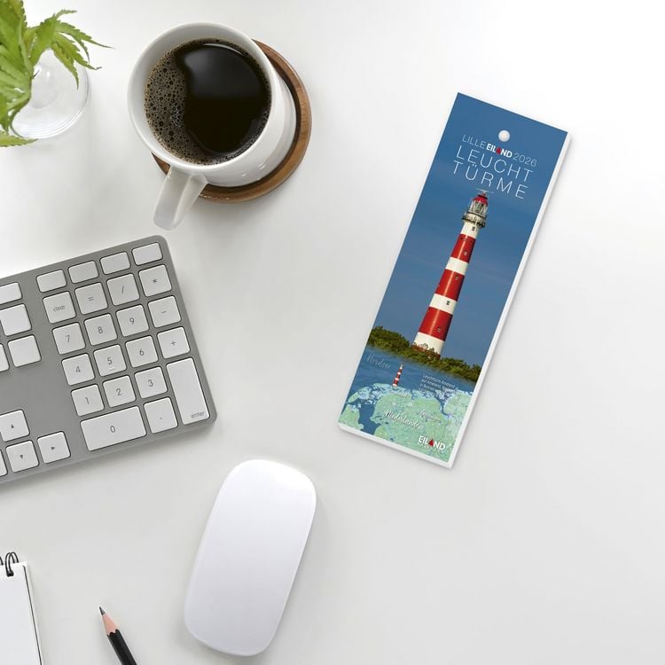 Produktbild: LilleEiland Lesezeichen & Kalender 2026
