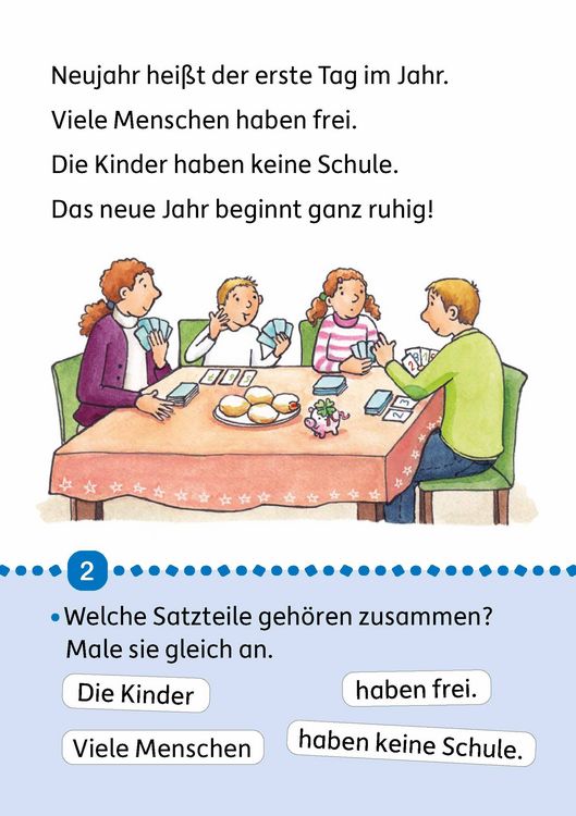 Produktbild: Lesen lernen 1. Klasse f&uuml;r Jungen und M&auml;dchen - Quer durchs Jahr