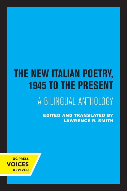 Produktbild: The New Italian Poetry, 1945 to the Present