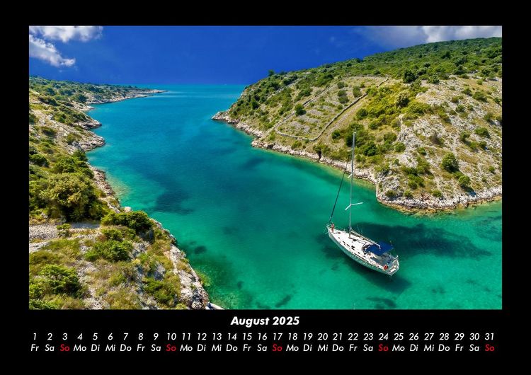 Produktbild: Naturlandschaften 2025 Fotokalender DIN A3