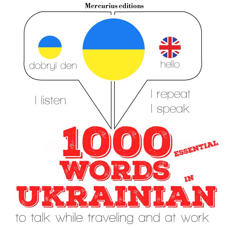 Produktbild: 1000 essential words in Ukrainian