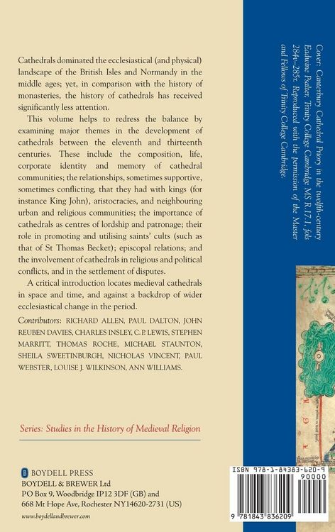 Produktbild: Cathedrals, Communities and Conflict in the Anglo-Norman World
