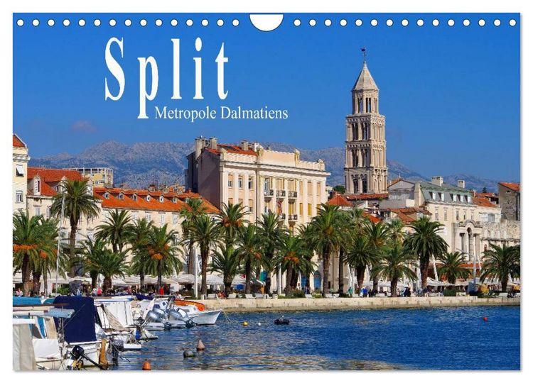 Produktbild: Split Metropole Dalmatiens (Wandkalender 2026 DIN A4 quer), CALVENDO Monatskalender
