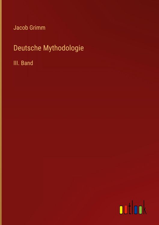 Produktbild: Deutsche Mythodologie