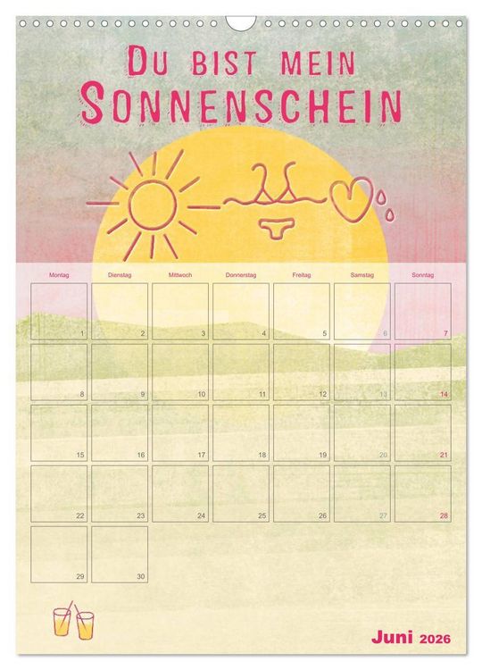 Produktbild: Liebe macht gl&uuml;cklich (Wandkalender 2026 DIN A3 hoch), CALVENDO Monatskalender