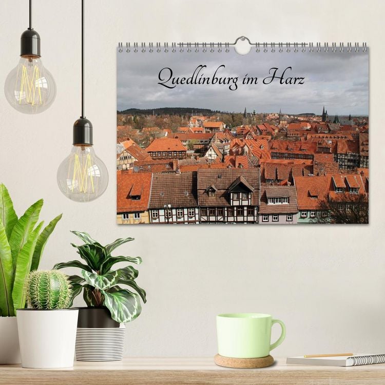 Produktbild: Quedlinburg im Harz (Wandkalender 2026 DIN A4 quer), CALVENDO Monatskalender