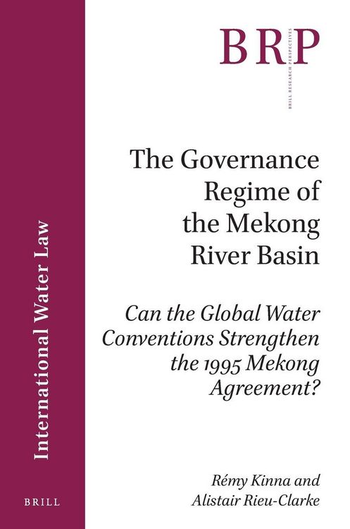 Produktbild: The Governance Regime of the Mekong River Basin