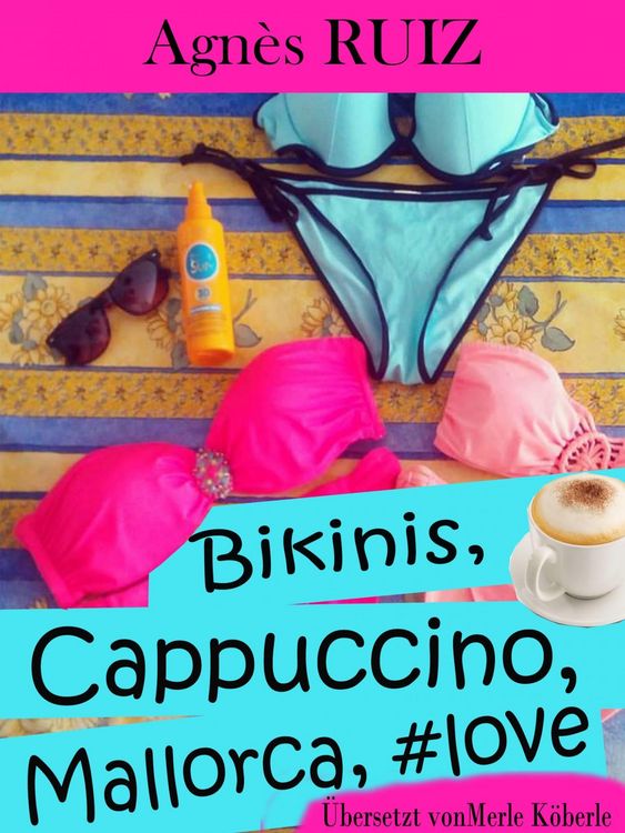 Produktbild: Bikinis, cappuccino, Mallorca, #love