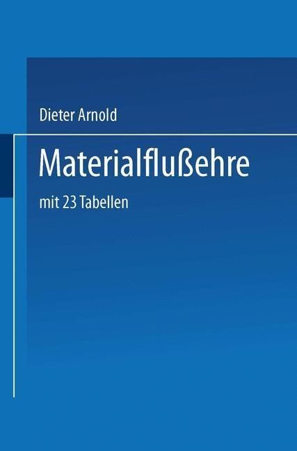 Produktbild: Materialflusslehre